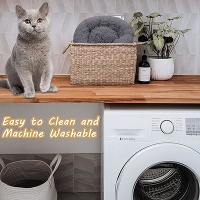 Mechanische wasmachine kennel kattenbak mat voor lange vacht huisdierbak ODM-ontwerpen