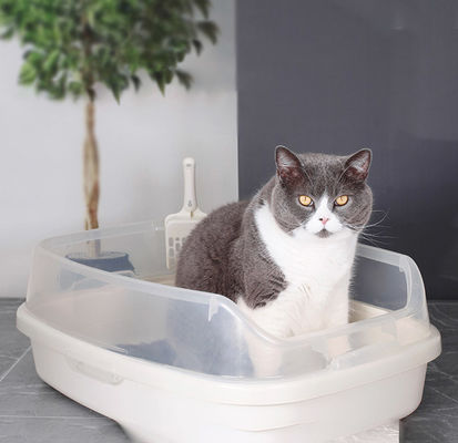 Ruime zelfreinigende vuilnisbak voor meerdere katten