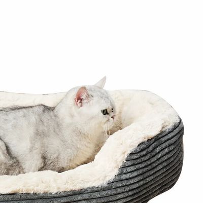 Honden- en kattenbed met ultra wasbaar haar Verdikte deken Mat Pad Vlies Huisdier Slaap