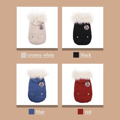 Luxe kleding hondenjassen winddichte winter buitenjassen voor kleine middelgrote honden