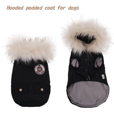 Luxe kleding hondenjassen winddichte winter buitenjassen voor kleine middelgrote honden