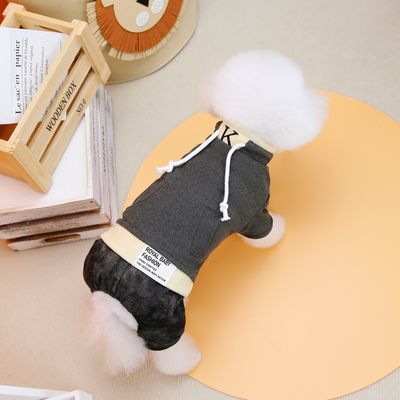 Klassieke brei- en kleding voor huisdieren Hoodie van wol voor honden Soft sweater kleding voor kleine honden in de winter