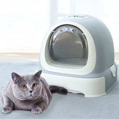Automatisch schoonmaakbaar plastic kattenbak voor meerdere kattenvrienden