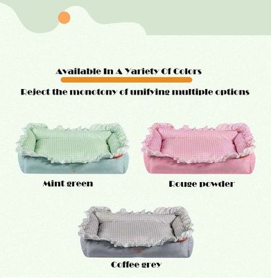 Fluffy Plush Wasbaar Kattenbed Aanpasbaar en machinewasbaar voor makkelijk schoonmaken