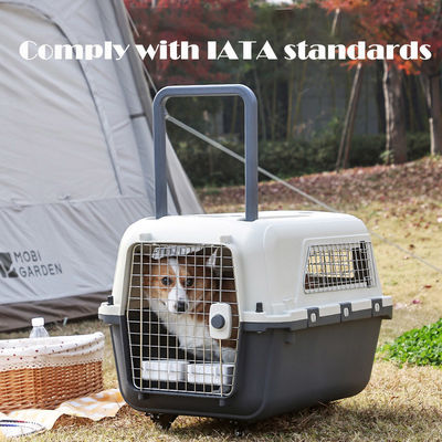 Luchtvaartmaatschappij goedgekeurde transportkooi voor huisdieren Outdoor Carrier Box voor duurzaam reizen