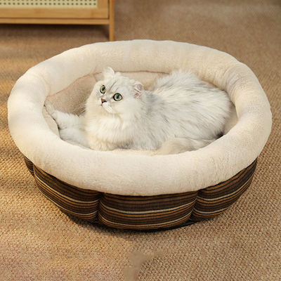 Indoor wasbaar huisdierbed voor kleine honden en kittens ODM ontwerpen functie warm comfortabel