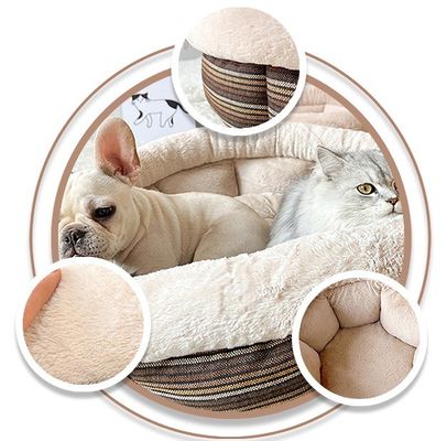 Indoor wasbaar huisdierbed voor kleine honden en kittens ODM ontwerpen functie warm comfortabel