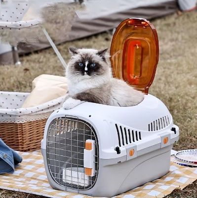 Autoreizige accessoires Goedgekeurde transportkooien voor huisdieren voor kleine/middelgrote puppies en katten