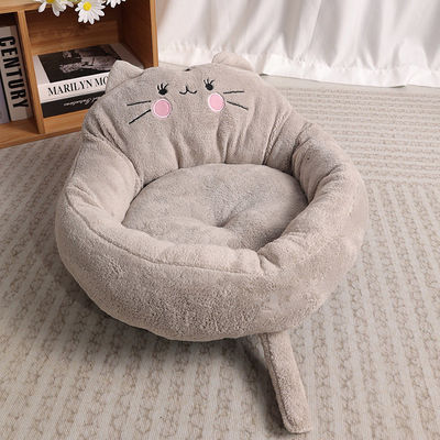 Comfortabel, milieuvriendelijk, kort, wasbaar kattenhuis voor kleine chihuahua's