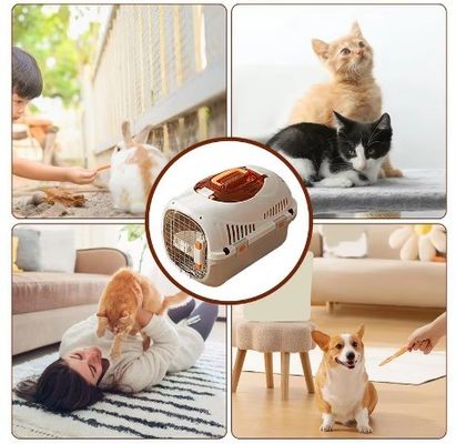Autoreizige accessoires Goedgekeurde transportkooien voor huisdieren voor kleine/middelgrote puppies en katten