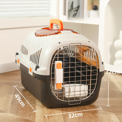 PP reistas voor huisdieren Kattendrager Hardoppervlak Air Transport Box voor kleine honden en katten