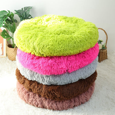 Hond Kat Huisdier Bed Fluffy Plush Huidvriendelijk Quilted PP Cotton Candy gekleurde Ronde Huisdier Sofa
