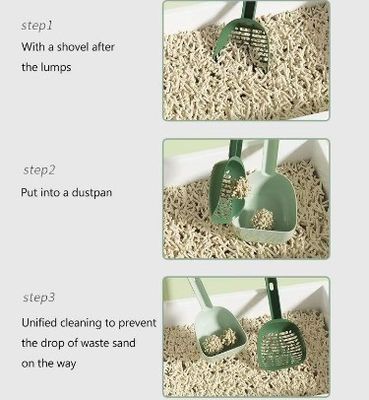 Cat Toilet Product Plastic Poop Pick Up Litter Scoop Dog Poop Scooper Reinigingsmiddelen