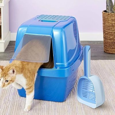 Cat litter reiniging Blauw Easy Scoop Schaaf Accessoires Eenvoudig zeven scooper