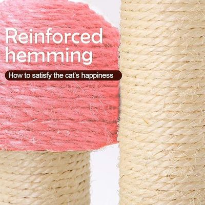 Kat krabben Slapen spelen paddenstoel Roze Custom Sisal Klimmen boom voor plezier spelen