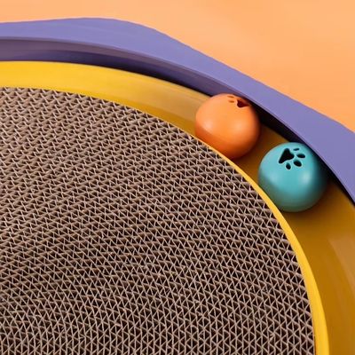 Cat Scratching Board Geaffineerde kartonnen doos Huisdiermeubelbeschermer voor speelgoed Type Cat Toy