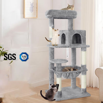 Multi-color optioneel kattenboom geïntegreerd sisal comfortabel duurzaam hoge katten activiteit schraper boom