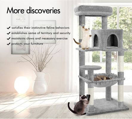 Multi-color optioneel kattenboom geïntegreerd sisal comfortabel duurzaam hoge katten activiteit schraper boom