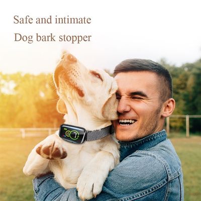 Kleine grote en middelgrote honden blafkraag met afstandsopleidingsmodus 4 werkwijzen