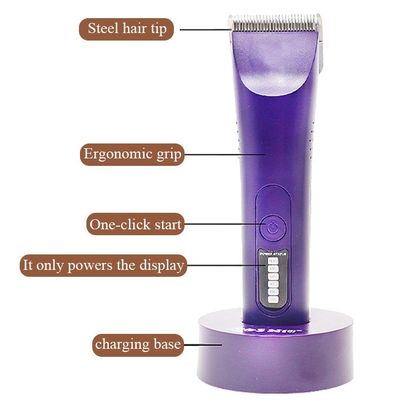 Moderne stijl huisdier haar knipper Trimmer Batterij-aangedreven grooming gereedschap voor grote huisdieren