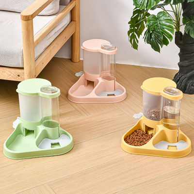 Automatische honden-kattenvoeder- en waterdispenserset Huisdier drinkwaterfontein inbegrepen
