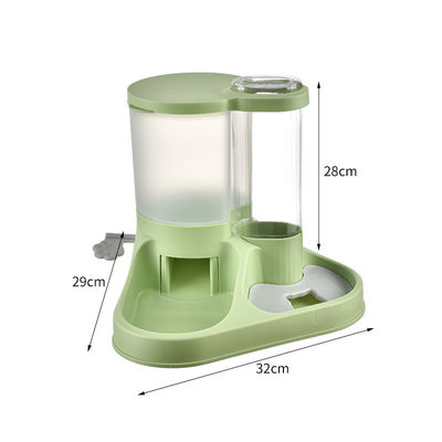 Automatische honden-kattenvoeder- en waterdispenserset Huisdier drinkwaterfontein inbegrepen