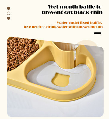 Automatische honden-kattenvoeder- en waterdispenserset Huisdier drinkwaterfontein inbegrepen