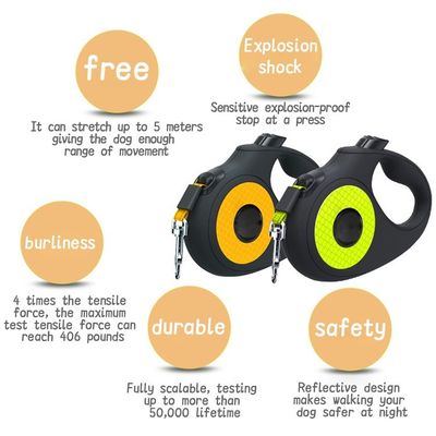 Vakantie Kerst Bestseller Zwaar Draagbare Hond Leash Met Anti-Slip Handle