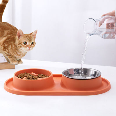 Droog nat en rauw voedsel Slow Feeder Bowl voor honden Katten Kleine dieren Slow Down Eating Bowl