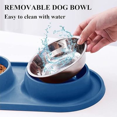 Droog nat en rauw voedsel Slow Feeder Bowl voor honden Katten Kleine dieren Slow Down Eating Bowl