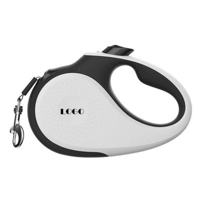 Sterke nylonband 16 ft terugtrekbare hondensleed met solide patroon en anti-glijhandvat