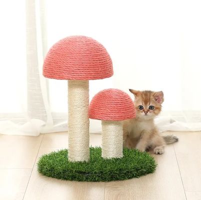Interactieve speelgoed voor het trainen van kittens Voordeel van hout Modern kat Sisal Scratcher
