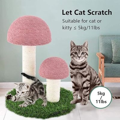 Interactieve speelgoed voor het trainen van kittens Voordeel van hout Modern kat Sisal Scratcher