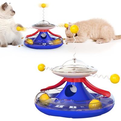 Katten zelfplezier speelgoed Windmolen Spinner Ball voor populair interactief spel