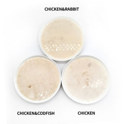 Vertering van de spijsvertering Gemengd smaak natte kattenvoer met natuurlijke ingrediënten en geitenmelk snack