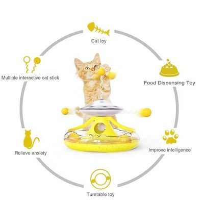 Katten zelfplezier speelgoed Windmolen Spinner Ball voor populair interactief spel