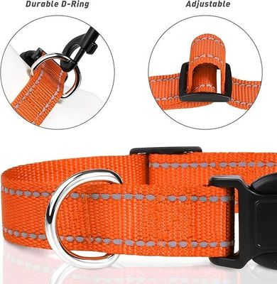 Gepersonaliseerd logo Zachte Neopreen hondenkraag ademend en comfortabel voor actieve honden