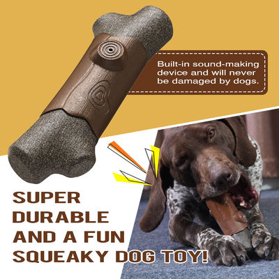 Huisdier hond kauw speelgoed Interactief tandreinigend bot Onvernietigbaar Nylon/TPR piepende speelgoed