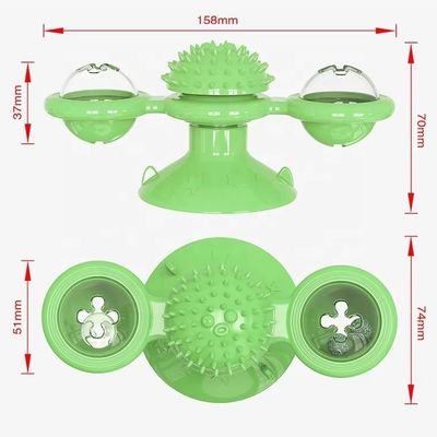 TPR-voedselverdeler Interactief kattenspeelgoed Design huisdier speeltje voor binnenkatten ABS-materiaal