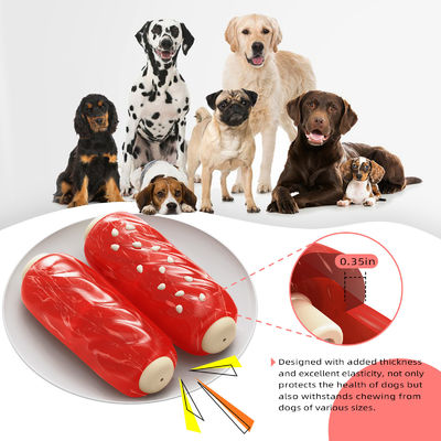 Squeaky Pet Dog Chew Toys Stoer en duurzaam voor agressieve kauwers Mode stijl