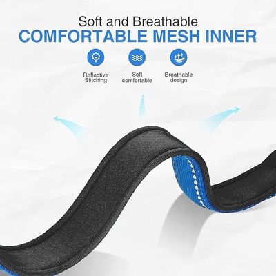 Gepersonaliseerde reflectieve Neoprene Nylon hondenkraag met verstelbare pasvorm en bont decoratie