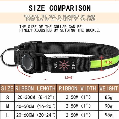 Verstelbare USB oplaadbare super helder veiligheidslicht Led honden kraag voor actieve honden