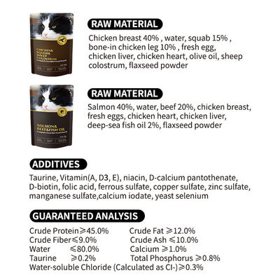 Populair ingeblikt natte kattenvoer met maatwerk 85 g voor puppy kitten