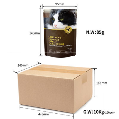 Populair ingeblikt natte kattenvoer met maatwerk 85 g voor puppy kitten