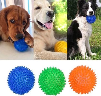 TPR Schreeuwende tandreinigende bal Speelgoed voor honden voor tandtraining en kauwen