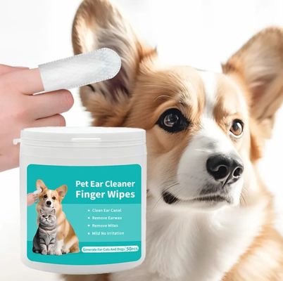 Aanpassingsservice Verkoop Niet-geweven hondeneerwasser voor katten en honden