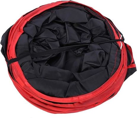 Veilige en duurzame vouwbare troeteldier tunnel polyester uitbreidbare katten speel tent interactief speelgoed