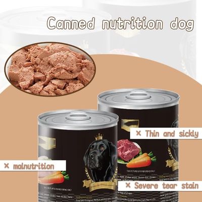 375g natte ingeblikte voeding kat hond puppy kitten met plantaardige ingrediënten uit huisdiervoeding