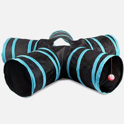 Veilig en duurzaam 3 Way 4 Way 5 Way Cat Tunnel Toy met het voordeel van zacht milieuvriendelijk