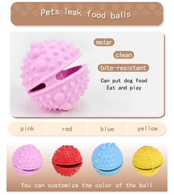 Interactieve puppy kauwballen Niet-toxisch en duurzaam voor tandreiniging/IQ training